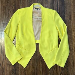 LIKE NEW Neon yellow blazer